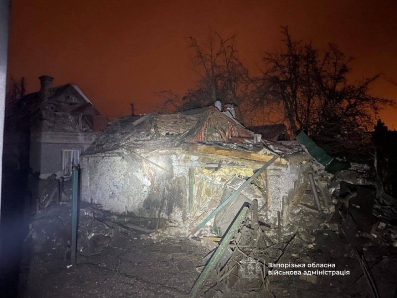 1 person wounded in shelling in Zaporizhzhia this evening