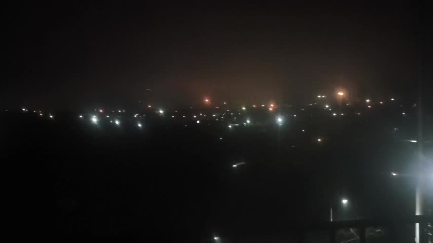 Explosions were reported at Alchevsk Metallurgical plant