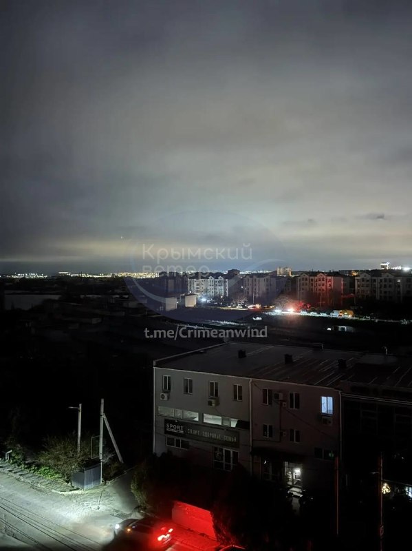 Power blackout reported in Sevastopol