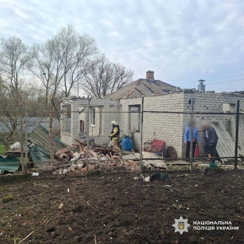 Сегодня утром в Немышлянском районе Харькова в результате удара беспилотника ранены 5 человек.