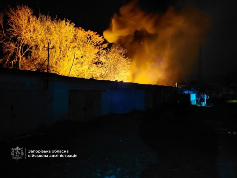 Una persona resultó herida como consecuencia de un bombardeo en Zaporiyia.