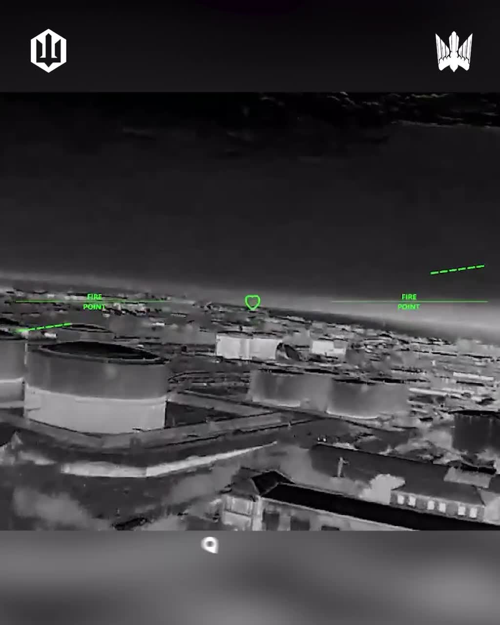 أكدت هيئة الأركان العامة الأوكرانية وقوع غارات على مستودعات النفط في فيودوسيا وهفارديسكي في شبه جزيرة القرم  مؤقتاً.