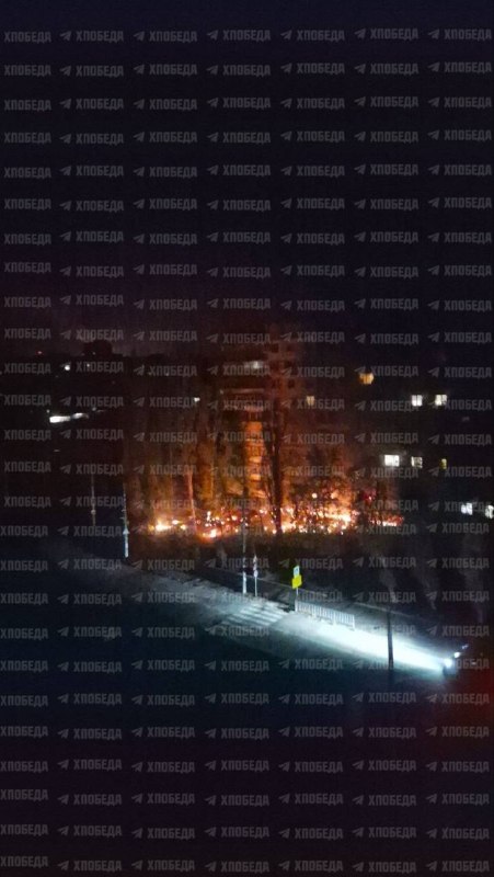 Drohne traf Wohnhaus in Dnipro