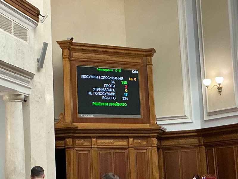 Верховная Рада приняла решение продлить военное положение еще на 90 дней.