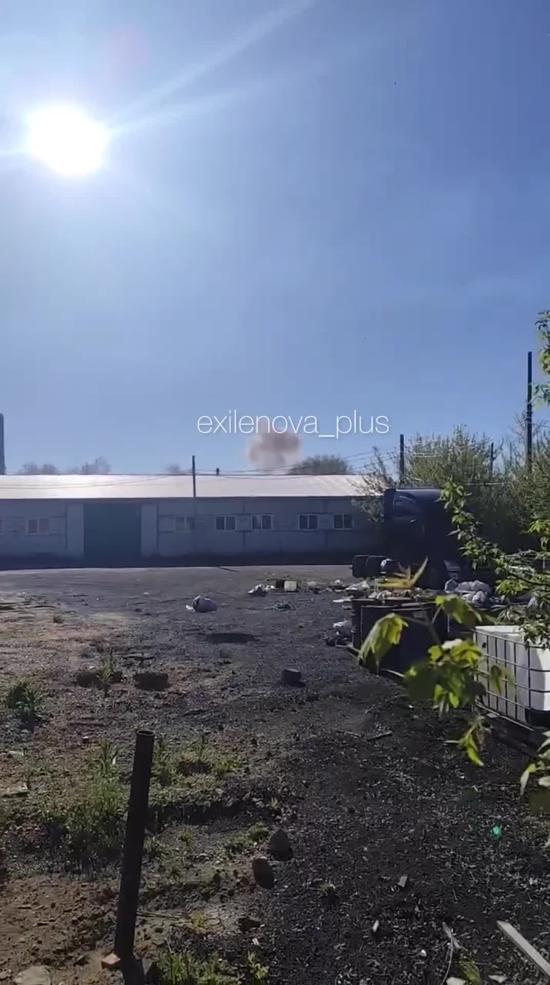 Беспилотники атаковали город Орск в Оренбургской области России.