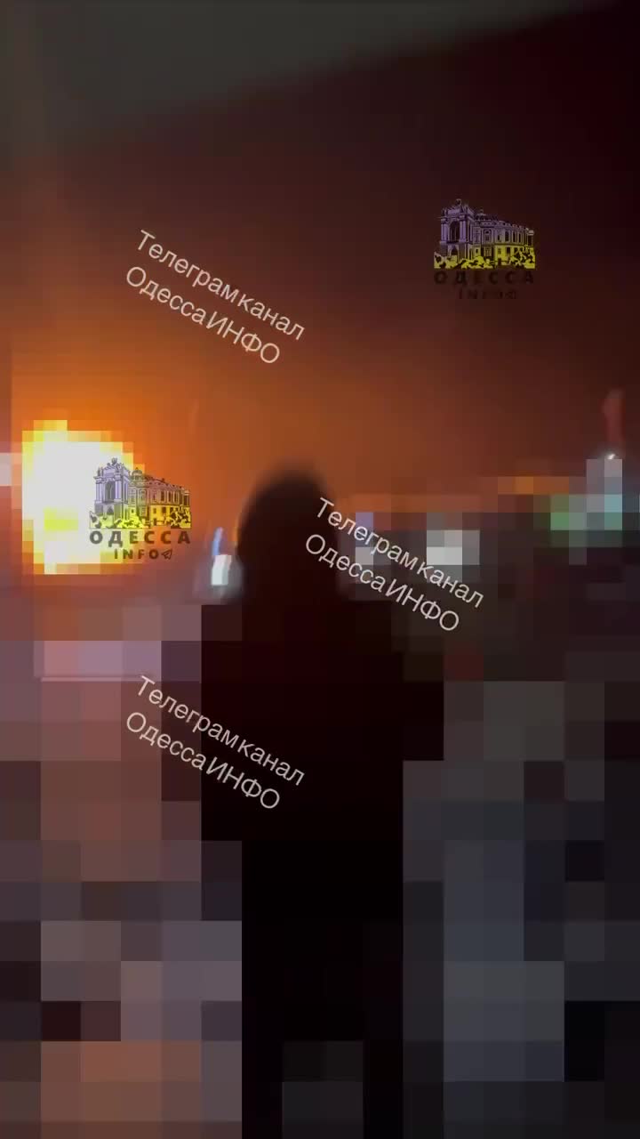Cuatro personas resultaron heridas como consecuencia de los ataques con drones en Odesa.