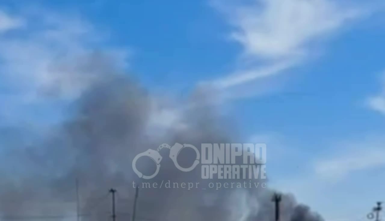 In Nikopol wurden Drohnenangriffe gemeldet.