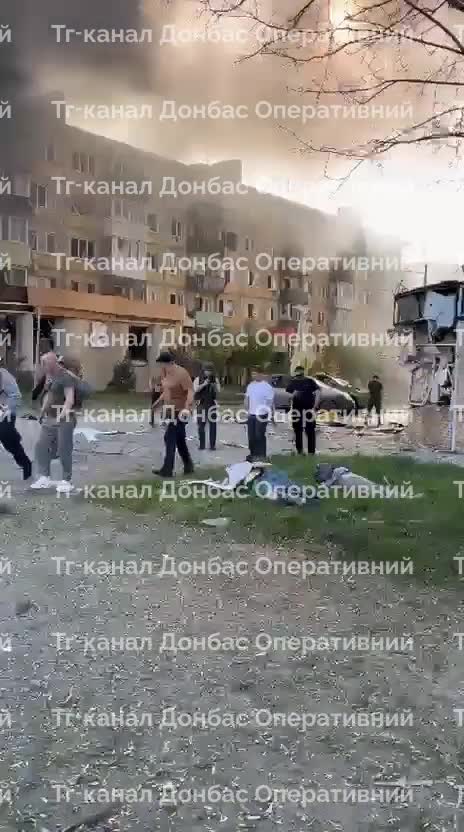 Kramatorsk'ta bombardıman sonucu can kayıpları yaşandı.