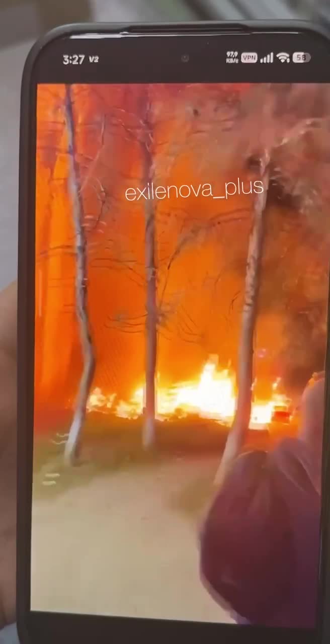 Rostov bölgesinin Azov kentinde hava savunma çalışmaları yürütüldü.