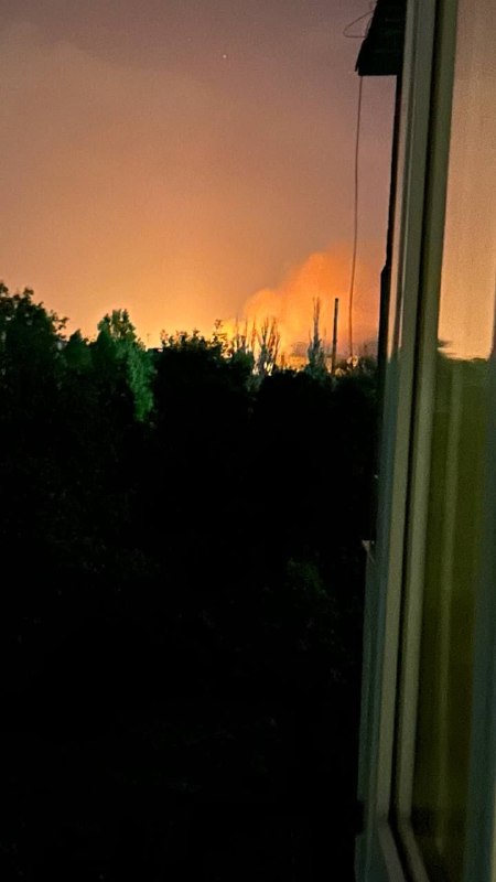 Makiivka'da bir benzin istasyonuna saldırı düzenlendi.
