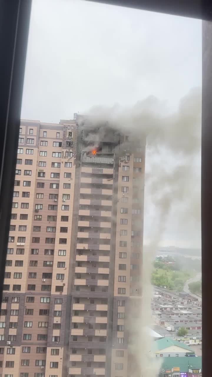 In Schukowski wurde ein Wohnhaus beschädigt.
