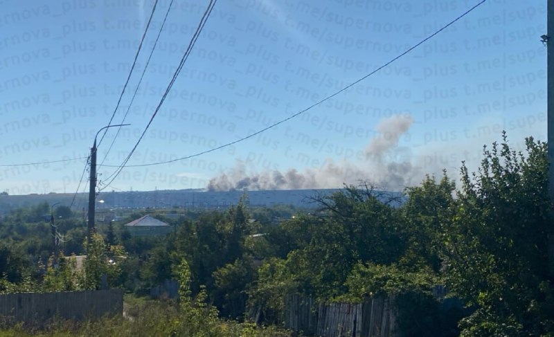 Wildberries warehouses in Novosemeykino, Samara Oblast, Russia were attacked with drones