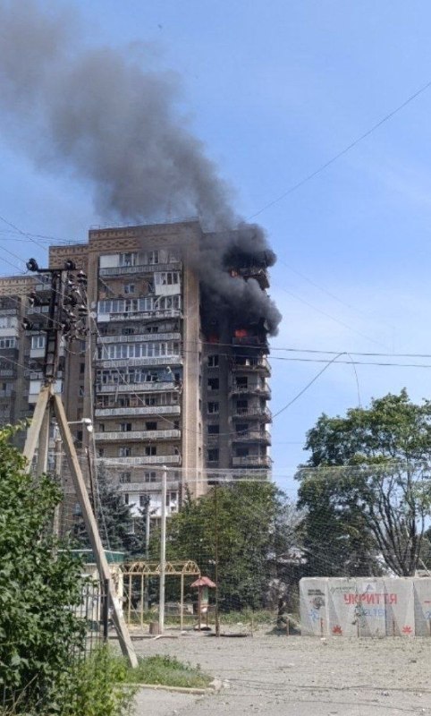 Airstrikes in Kramatorsk